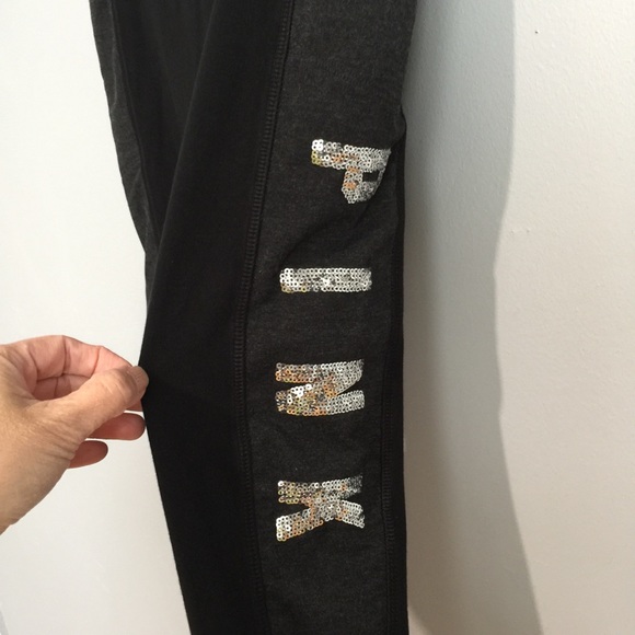 VS Pink neon shirt sz S & black gray jogger Sz M - Picture 11 of 16